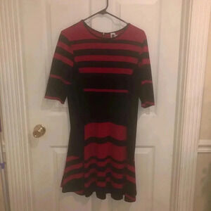 Julian taylor New York dress-black and red sz 14